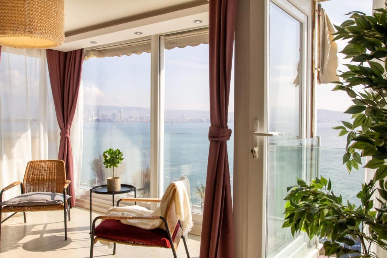 Exceptional Flat With Gorgeous Sea View In Izmir Lejlighed Eksteriør billede