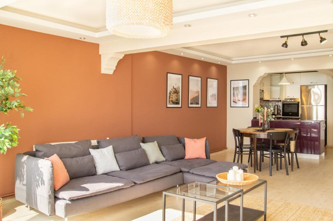 Exceptional Flat With Gorgeous Sea View In Izmir Lejlighed Eksteriør billede