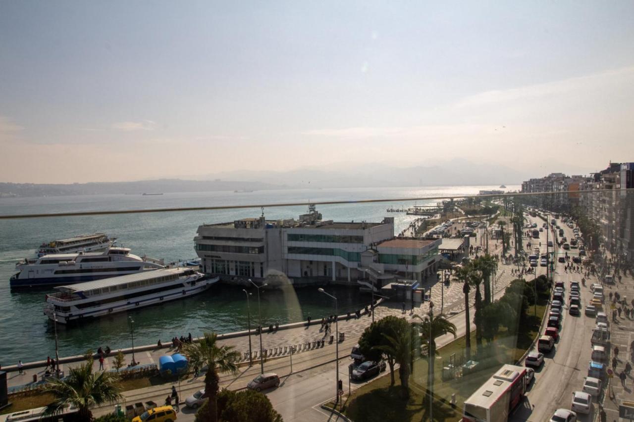 Exceptional Flat With Gorgeous Sea View In Izmir Lejlighed Eksteriør billede